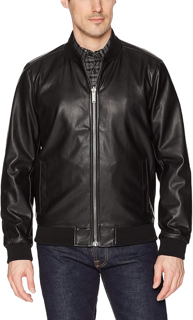 ジャケット・アウター Ameri REVERSIBLE FAKE LEATHER JACKET ジャケット・アウター Ameri REVERSIBLE FAKE LEATHER JACKET